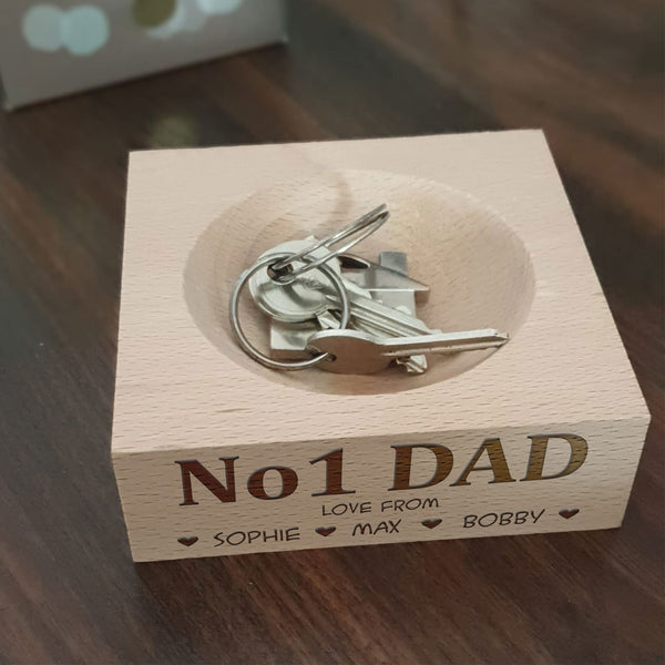 Personalised No1 Coin/Key Tidy