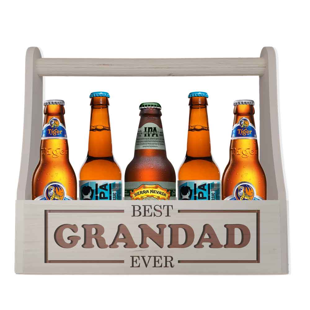 Personalised Best Ever Beer Caddy