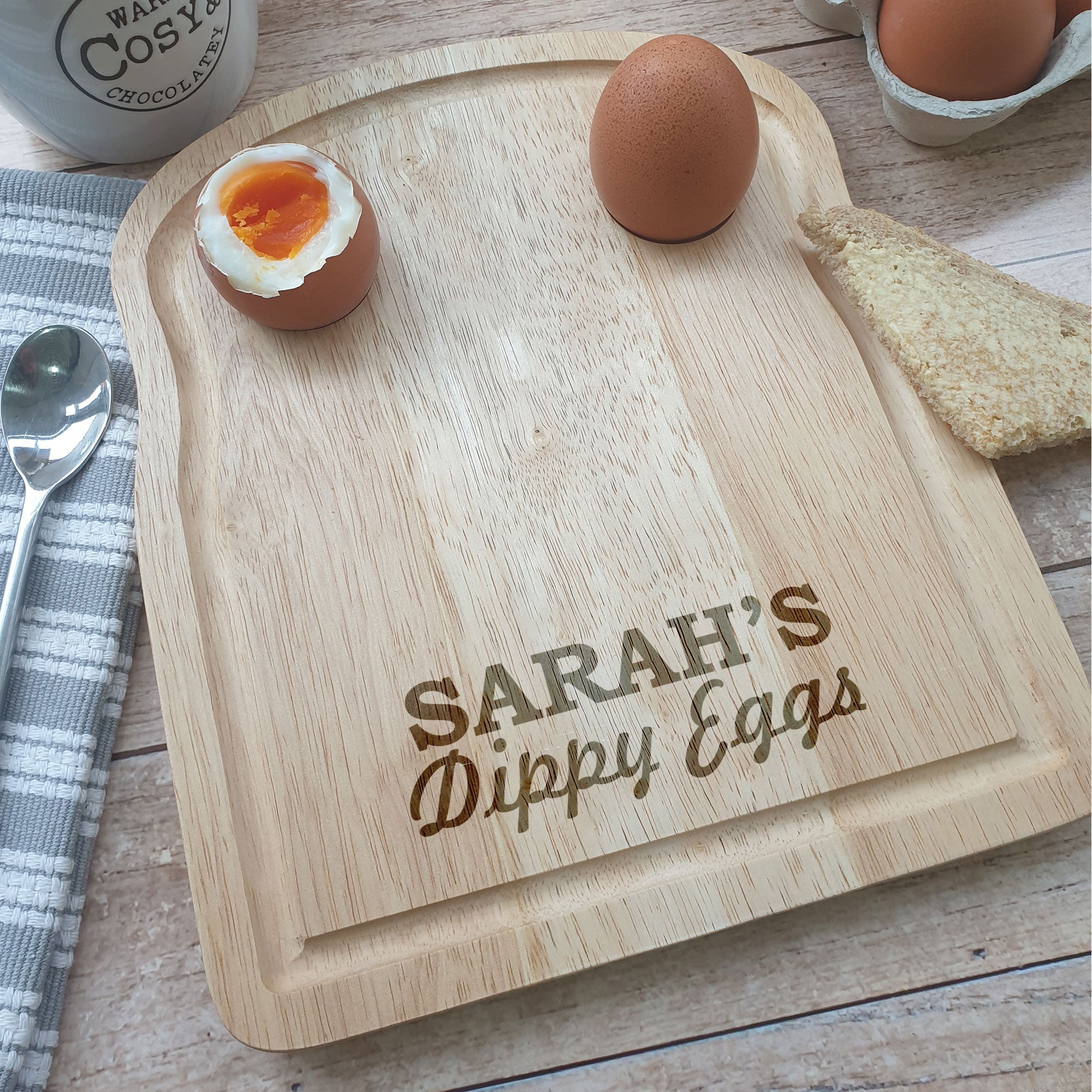 Dippy Eggs Personalised Toast Board