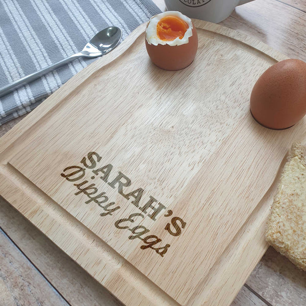 Dippy Eggs Personalised Toast Board