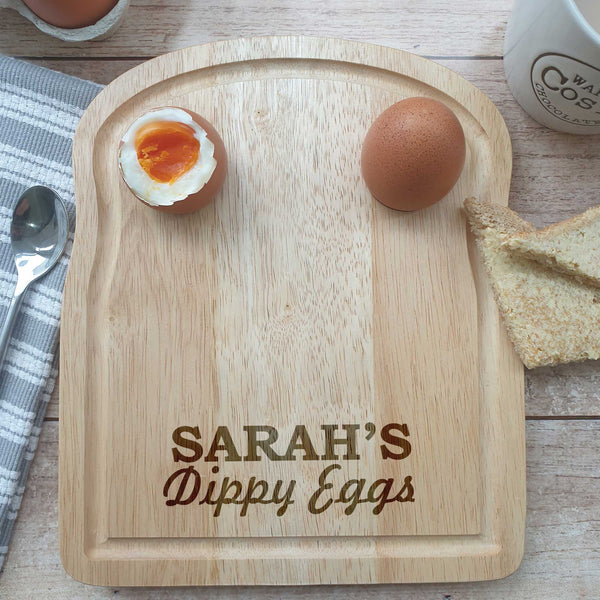 Dippy Eggs Personalised Toast Board