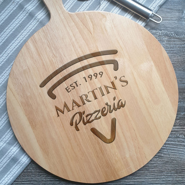 Personalised Pizza Slice Paddle