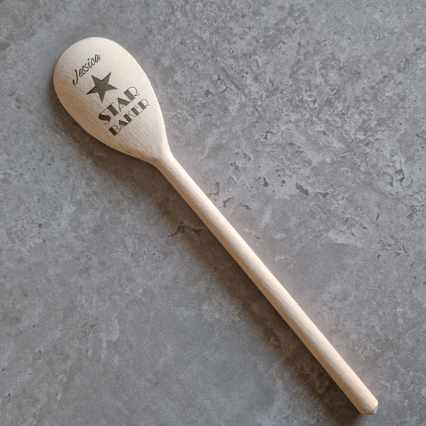 Star Baker Personalised Spoon