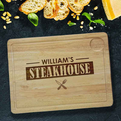 Personalised Large Steakhouse Meat Board